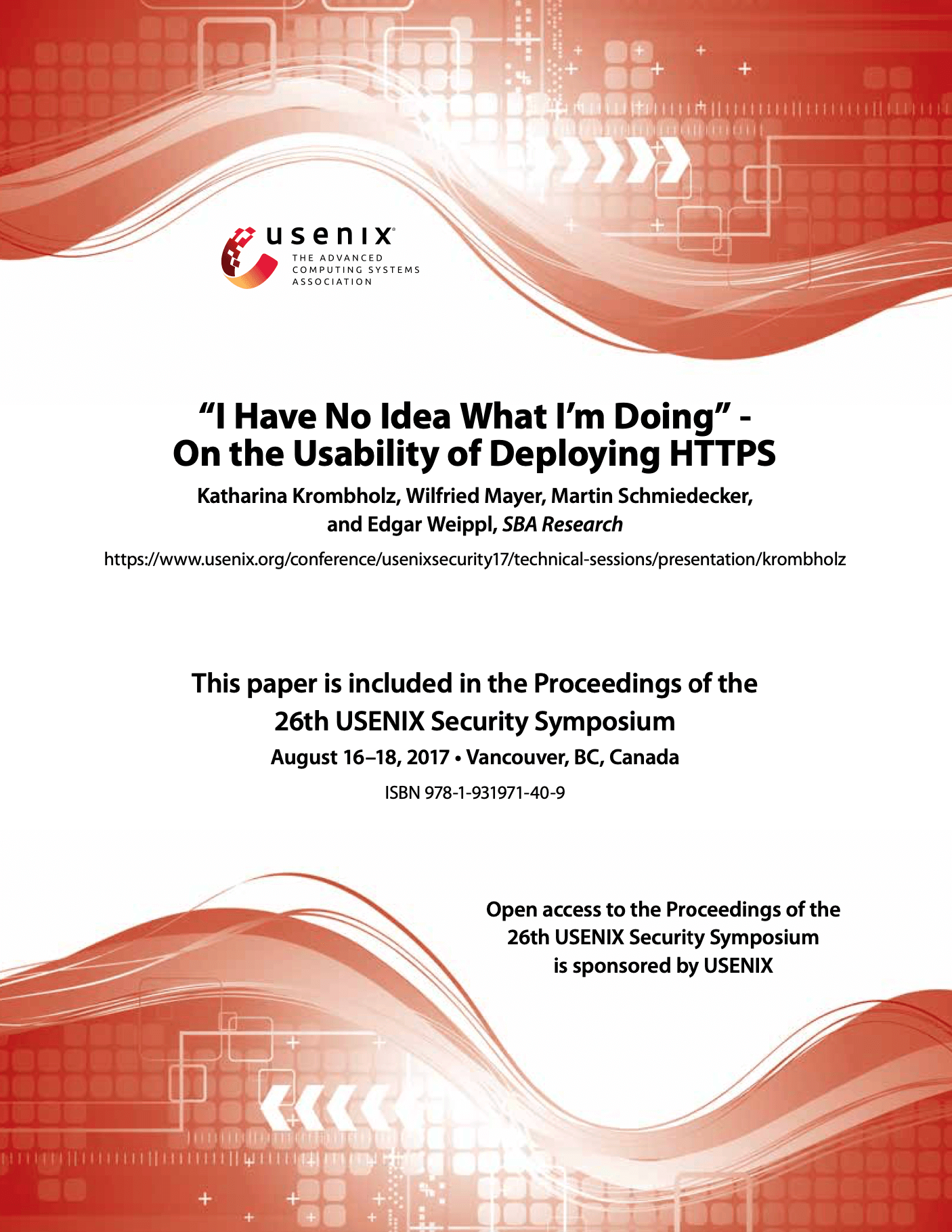 "I Have No Idea What I'm Doing" - On the Usability of Deploying HTTPS